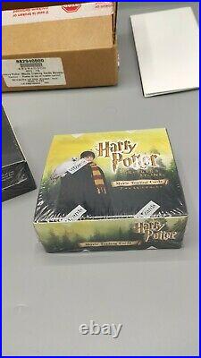 Harry Potter booster The Sorcerer's Stone TCG box sealed WOTC trading cards