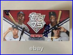 Hobby Box 2026 Topps Series 1 Baseball Japan Edition Factory Sealed New