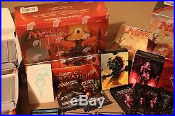Huge Magic the Gathering Card Collection Lot 5 Sealed Booster Boxes Mythic Rare+