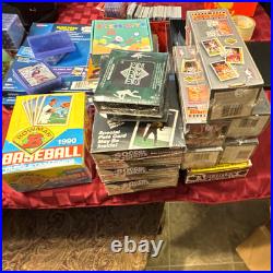 Huge lot of Sports Boxes and Packs. You get all in pictures