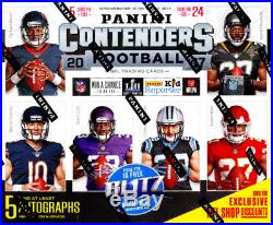 IN STOCK 2017 Panini Contenders Football Factory Sealed Hobby Box 5-6 Autos