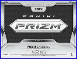 IN STOCK 2019 Panini Prizm Baseball Factory Sealed Hobby Box 12 Packs 3 AUTOS