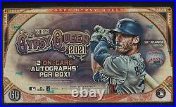 IN STOCK 2021 Topps Gypsy Queen Baseball Factory Sealed Hobby Box 2 AUTOS