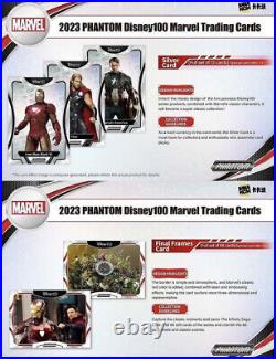 In hand 2023 Kakawow Phantom Disney 100 Years Marvel Trading Card Sealed Box