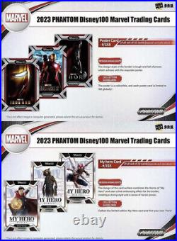 In hand 2023 Kakawow Phantom Disney 100 Years Marvel Trading Card Sealed Box