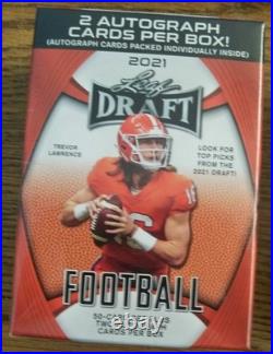 Jared Goff PSA 10 RC + 7 NFL 2020's Football Box Lot of Unopened Factory Sealed
