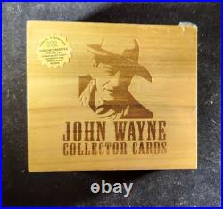 John Wayne Collector Trading Cards Sealed Box & Sealed Binder Breygent