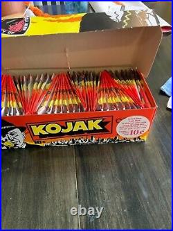KOJAK trading cards Wax Box Unsearched 48 SEALED PACKS Vintage 1975 RARE