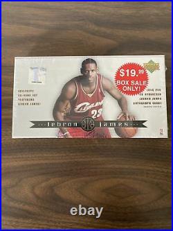 LEBRON JAMES 2003-04 Upper Deck NEW Sealed 32 Card Boxed Set Rookie RC AUTO