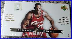 LEBRON JAMES 2003-04 Upper Deck NEW Sealed Box 32 Rookie Card RC Set MVP AUTO