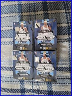 LOT OF 4 2024-25 Panini Prizm NBA Basketball Blaster Boxes Factory Sealed