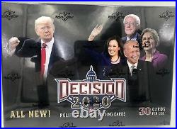 Leaf 2020 Decision Political Trading Cards Hobby Box 3 HIT Cards Sealed