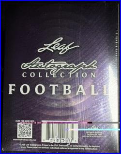 Leaf 2026 Autograph Collection Football Sealed Box 4 Autograph Cards