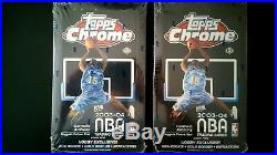 Lebron James 2003-04 (2) Topps Chrome Basketball Hobby Boxes Factory Sealed