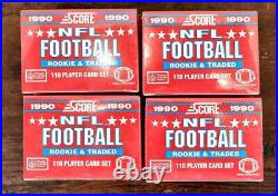 Listing for 1 1990 Score Rookie & Traded Football Box Factory Sealed Cards NFL