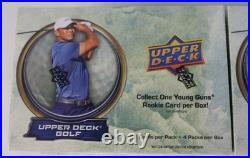 Lot 20 2026 Upper Deck Golf Blaster Boxes (10 Sealed 2pk Cases) New