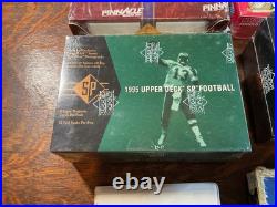 Lot Of 1990's Sealed Boxes of NHL, NFL, MLB, NBA Sports Cards. Original Owner