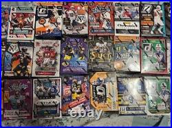 Lot Of 36 Different Variety Football Trading Cards Factory Sealed Blaster Boxes