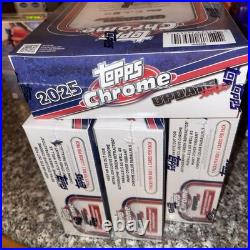 Lot Of x4 2025 Topps Chrome Update Series MLB Trading Cards Mega Box Sealed