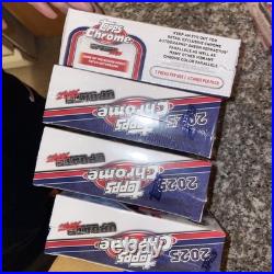 Lot Of x4 2025 Topps Chrome Update Series MLB Trading Cards Mega Box Sealed