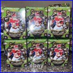 Lot Of x6 2025 Select Football Factory Seal Blaster Boxes Green/Yellow Shock