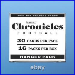 Lot of 16! 2021 Panini Chronicles NFL Football Hanger Pack Sealed Card Packs Box