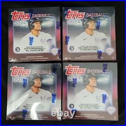 Lot of (4) 2024 TOPPS MLB Series 2 Baseball Mega Boxes SEALED