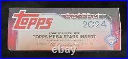 Lot of (4) 2024 TOPPS MLB Series 2 Baseball Mega Boxes SEALED