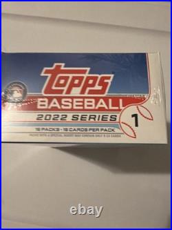 Lot of 4 Boxes Topps 2022 Series 1 HOBBY JUMBO, Mega, Blasters Sealed NEW