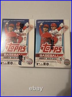 Lot of 4 Boxes Topps 2022 Series 1 HOBBY JUMBO, Mega, Blasters Sealed NEW