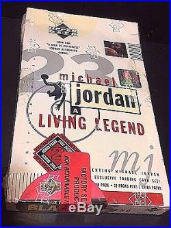 MICHAEL JORDAN 1998-99 Upper Deck A LIVING LEGEND Factory Sealed BOX Poss AUTO
