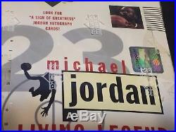 MICHAEL JORDAN 1998-99 Upper Deck A LIVING LEGEND Factory Sealed BOX Poss AUTO