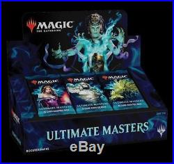 MTG Magic the Gathering Ultimate Masters Booster Box SEALED 12/07 pack card