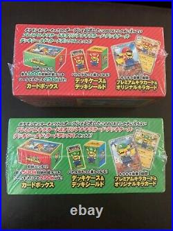 Mario & Luigi Pikachu Special Card Box Set Pokemon Center New Sealed US SELLER