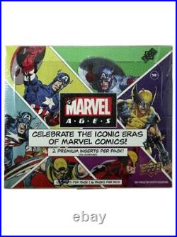 Marvel Ages 2020 Upper Deck Hobby Box SEALED 16 Packs