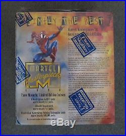 Marvel Masterpieces 1996 SEALED Box (trading cards), ULTRA RARE
