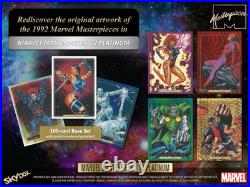 Marvel Masterpieces'92 Platinum Hobby Box (Upper Deck 2024) SEALED FREE SHIP