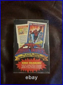 Marvel Universe 1990 By Impel Sealed Box