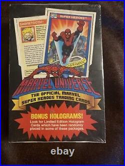 Marvel Universe 1990 By Impel Sealed Box