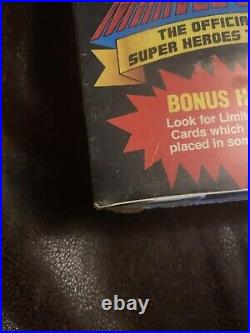 Marvel Universe 1990 By Impel Sealed Box