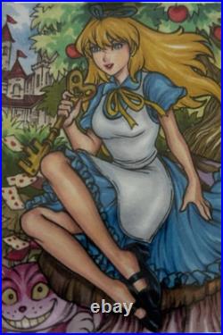 Masterpiece Cards Alice in Wonderland Sealed Box Pop Culture Sketch Chase