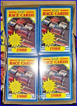 Maxx Racing Cards 1988 Unopened Hobby Box of 44 Sealed Packs Each NASCAR