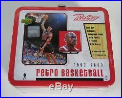 Michael Jordan 1999-2000 Factory Sealed Ud Retro Basketball Hobby Lunch Box