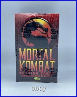 Mortal Kombat Trading Cards 1994 Classic Sealed Booster Box Midway Made in USA