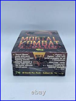 Mortal Kombat Trading Cards 1994 Classic Sealed Booster Box Midway Made in USA