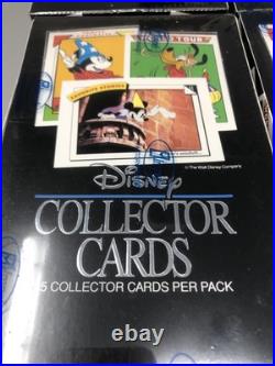 NEW 1991 Impel Disney Collector Cards Box 36 Packs Factory Sealed ONE BOX