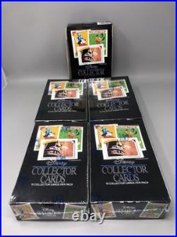 NEW 1991 Impel Disney Collector Cards Box 36 Packs Factory Sealed ONE BOX