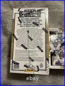 NEW 2023 Panini Contenders Football Blaster Box Factory Sealed LOT OF 4