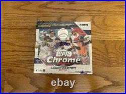NEW 2023 Topps Chrome Baseball Logofractor Box MLB NYC Exclusive Sealed