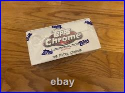 NEW 2023 Topps Chrome Baseball Logofractor Box MLB NYC Exclusive Sealed